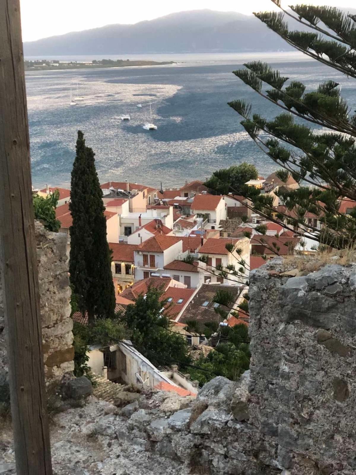Pensjonat Sideroporta Castle Nafpaktos Zewnętrze zdjęcie