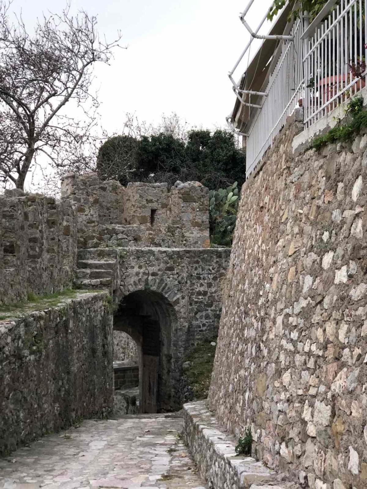 Pensjonat Sideroporta Castle Nafpaktos Zewnętrze zdjęcie