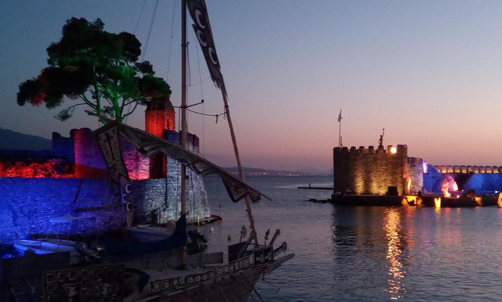 Pensjonat Sideroporta Castle Nafpaktos Zewnętrze zdjęcie