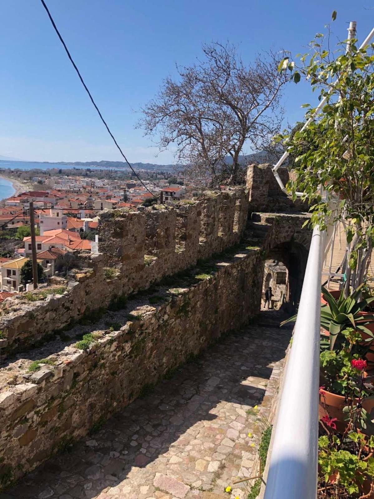 Pensjonat Sideroporta Castle Nafpaktos Zewnętrze zdjęcie