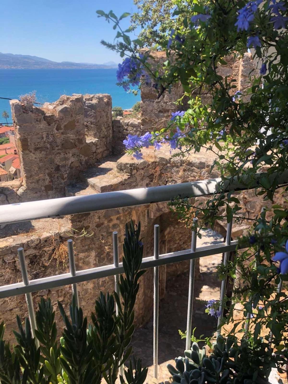 Pensjonat Sideroporta Castle Nafpaktos Zewnętrze zdjęcie