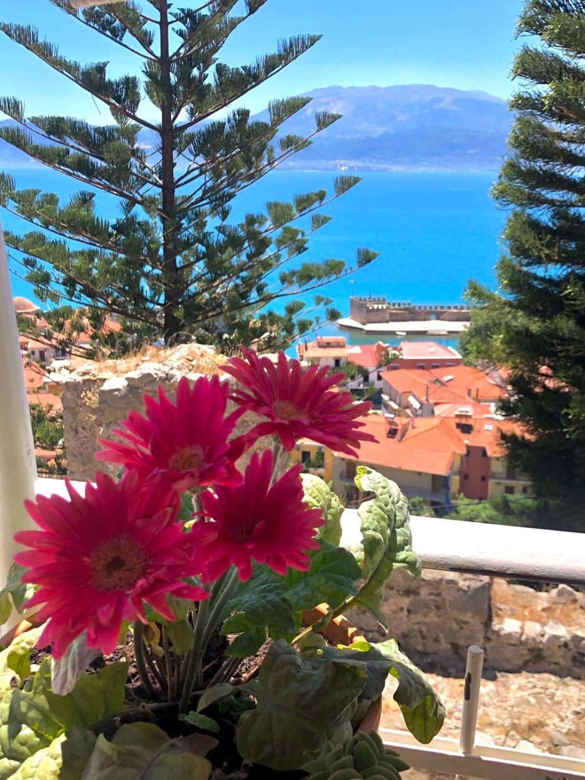 Pensjonat Sideroporta Castle Nafpaktos Zewnętrze zdjęcie